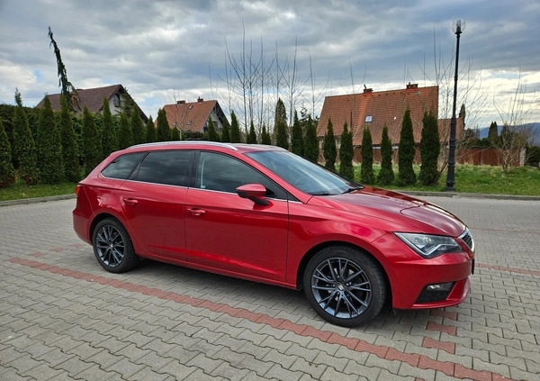 Seat Leon cena 60900 przebieg: 95600, rok produkcji 2018 z Moryń małe 232